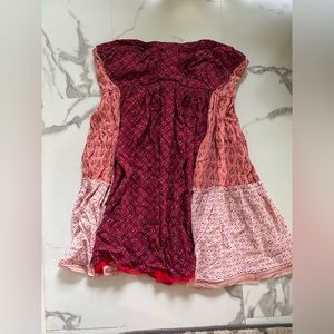 NWOT free people strapless dress